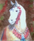 Artist Original Equine Painting - IN PRIVATE COLLECTION